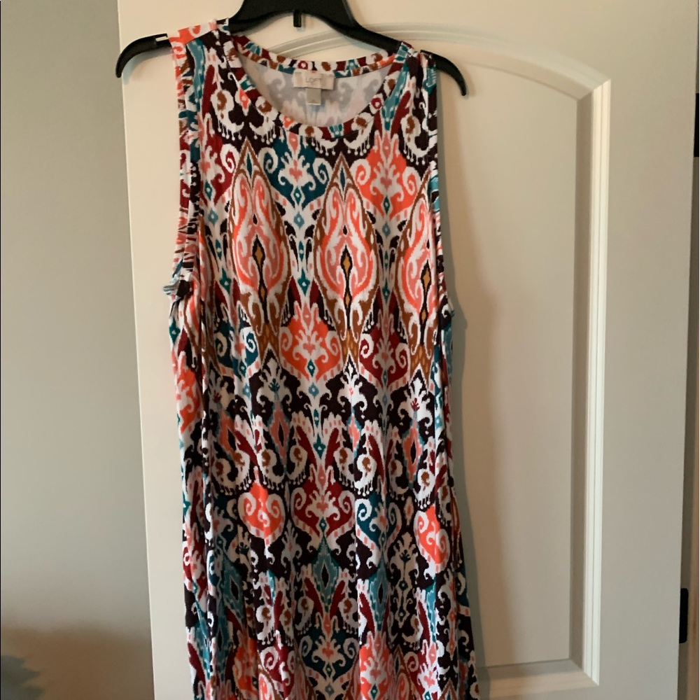 Loft. Size Xl. Awesome summer dress
